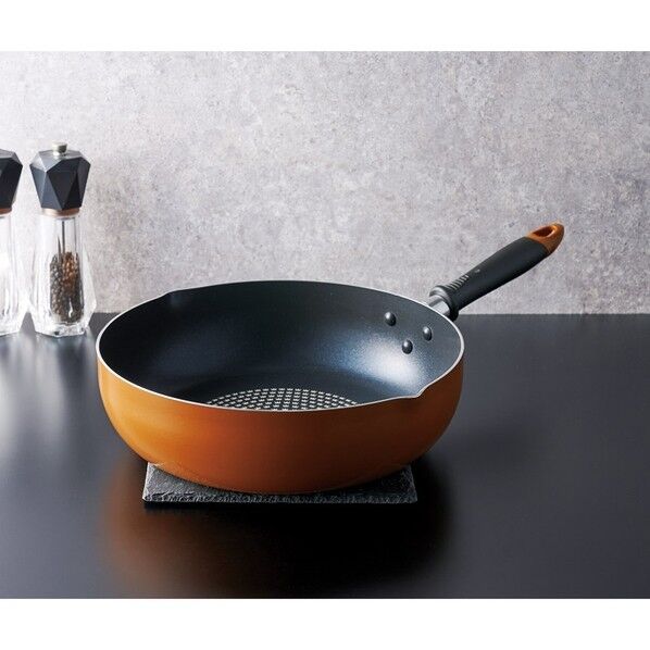 IH対応 深型両口フライハﾟン28cm