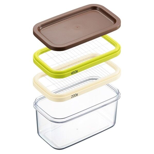 保存できるバターカッター 450g SJ2088 1個