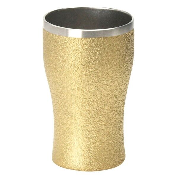 真空二層タンブラー390ml ゴールド