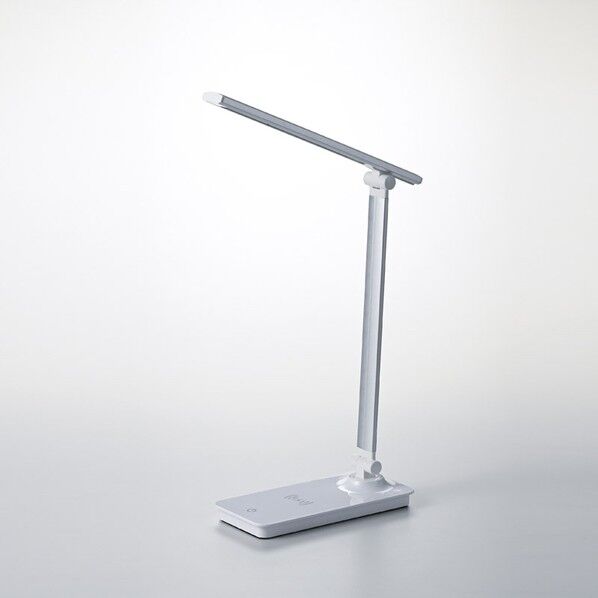 アイトック ワイヤレス充電機能付卓上ライト 10.5×5.5×40.5cm 6182-23 1点