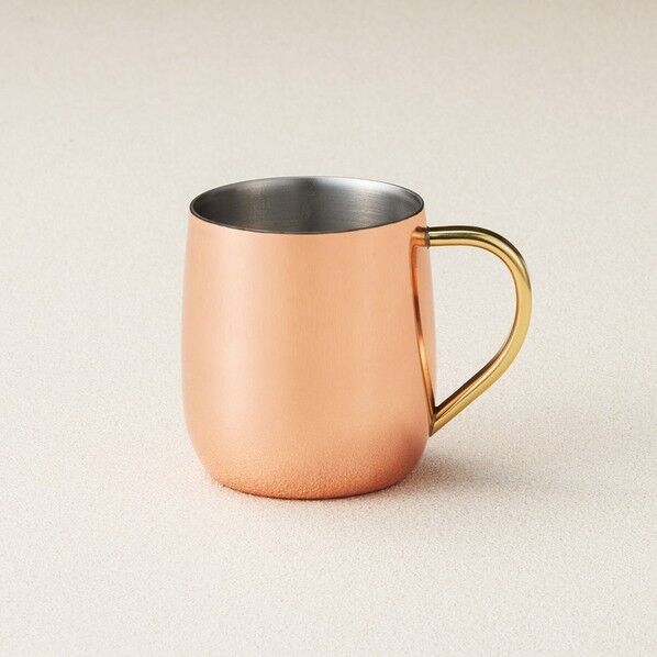 純銅2重マグカップ 径70×110×85mm 1つ