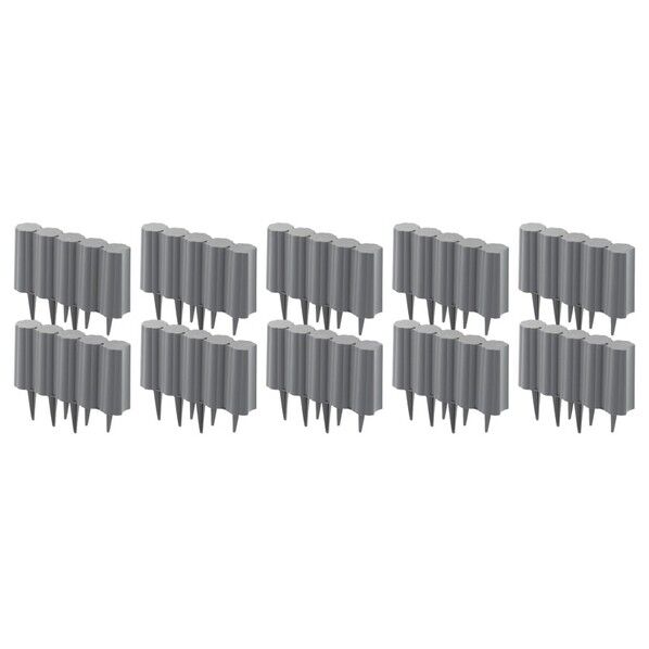 ガーデンフェンス 1個組ダークブラウン