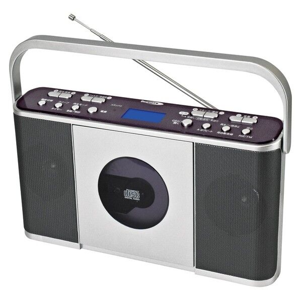 お稽古に便利！速度調整CDラジオ