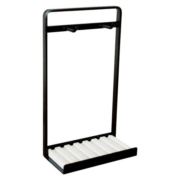 GS-BK メガネスタンド ドライトレイ付 ブラック