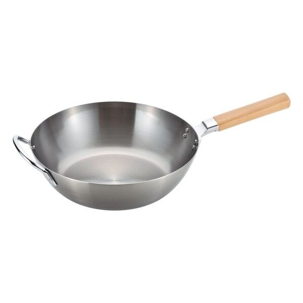 CS-010千歳鉄木柄深型フライハﾟン28