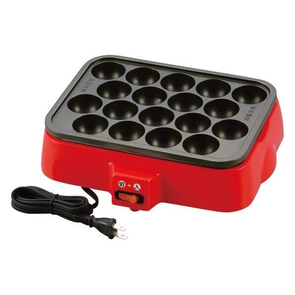 着脱式角型電気たこ焼き器 224×270×77(mm) 1つ