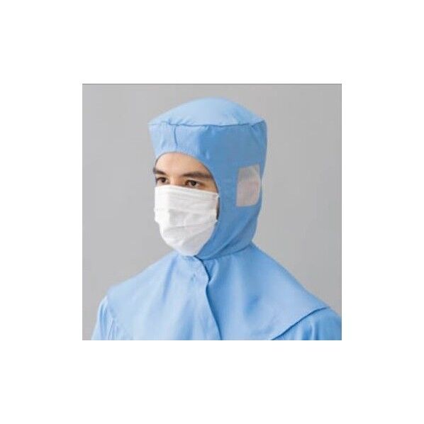 フード・ストライプ(丸天型) 001ホワイト M 861409 1点