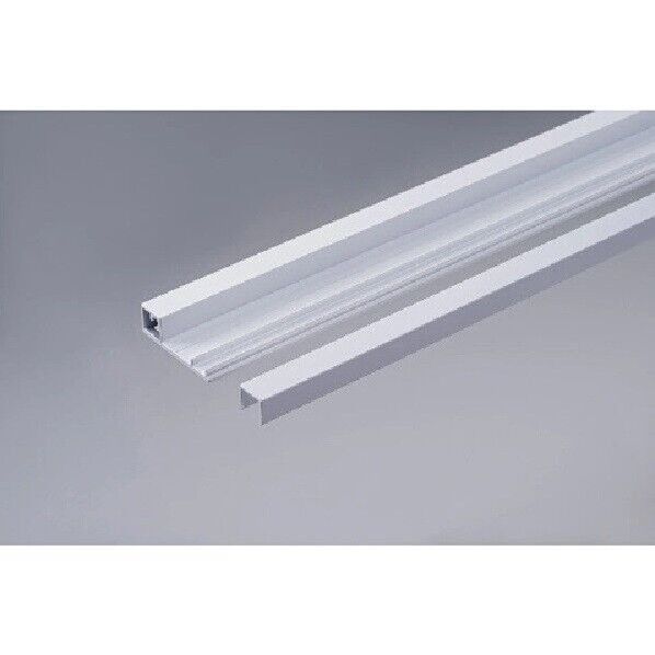 アルグリッド ワンタッチ式アルミサッシ アルグリッド ハーフサイズ Aタイプ 1820x40x12mm ホワイト 01WHT1820-02 1本...