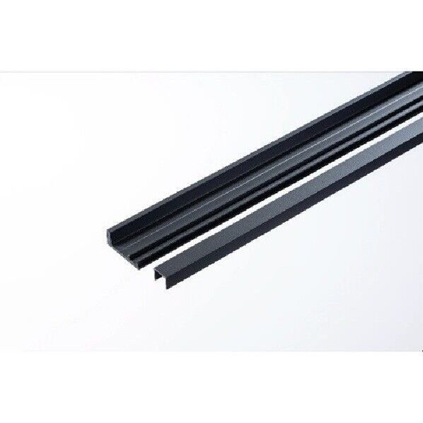 アルグリッド ワンタッチ式アルミサッシ アルグリッド ハーフサイズ Bタイプ 1820x32x12mm ブラック 02BLK1820-02 1本...