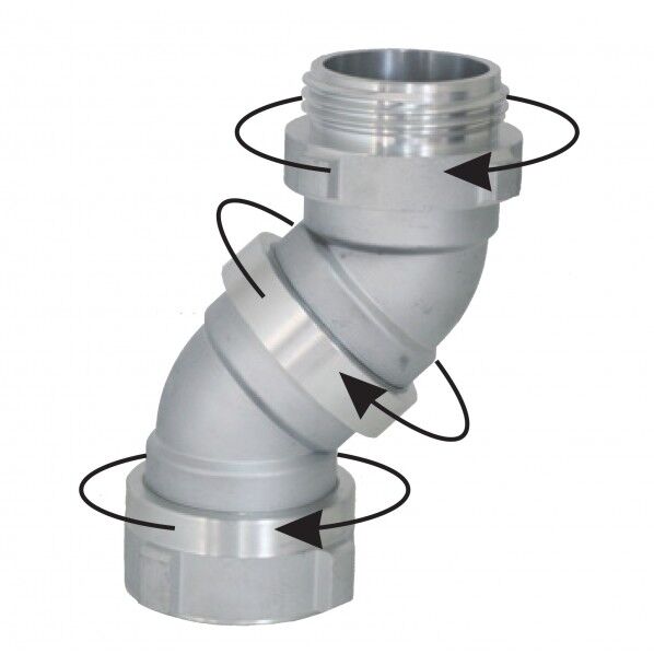 アルミ製 吸口媒介金具 フルスイング45 45