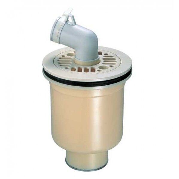 タブチ フラット防水パン用排水トラップ縦型 角排水ユニット HPT-50 1個