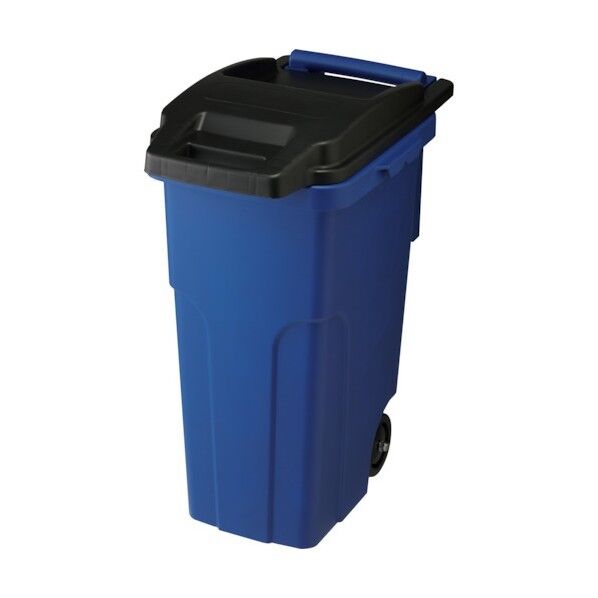 ※法人専用品※岐阜プラスチック キャスターペール 45C2 [2輪] B GGYE001 1点