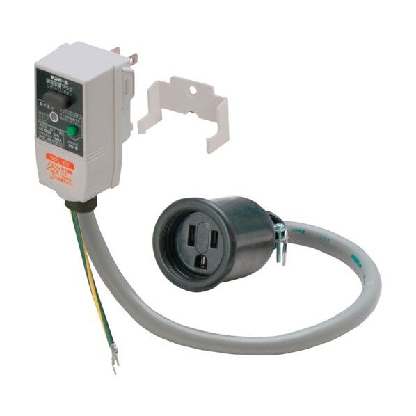 プラグ形漏電遮断器 防水コネクタヘッダー付 PD-R 10A 15MA 1個
