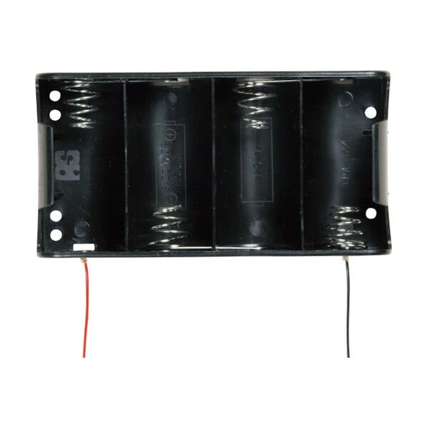 リード線付電池ホルダー SN1-4-P 1点