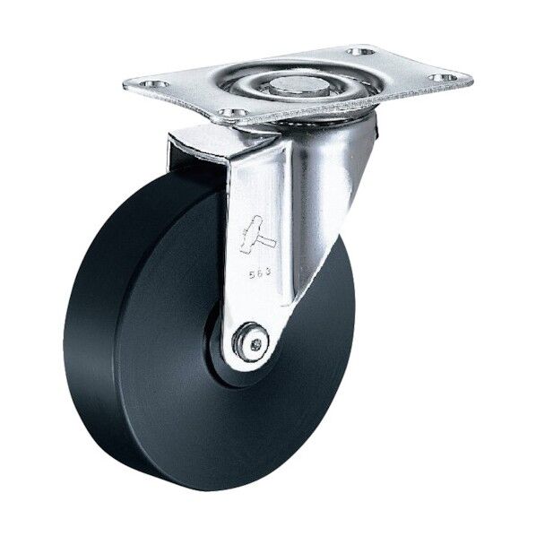 Eシリーズ自在UMCナイロン車100mm 420E-MC100-BAR01 1点