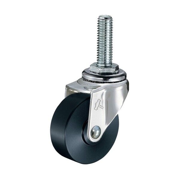 Eシリーズねじ込みタイプ自在MCナイロン車50mm 420EA-MC50-BAR01 1点