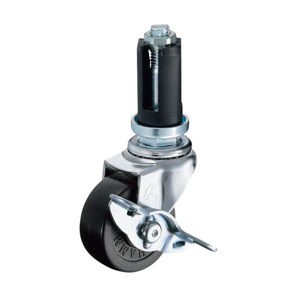 EUシリーズ自在SP付ゴム車40mm 4153EU-R40-BAR01 1点