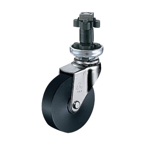 ENシリーズ自在MCナイロン車75mm 4202EN-MC75-BAR01 1点