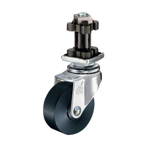 ENシリーズ自在MCナイロン車40mm 4205EN-MC40-BAR01 1点