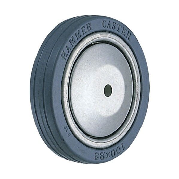 125mmプレスタイヤ車輪 430E-PR125 C 1点