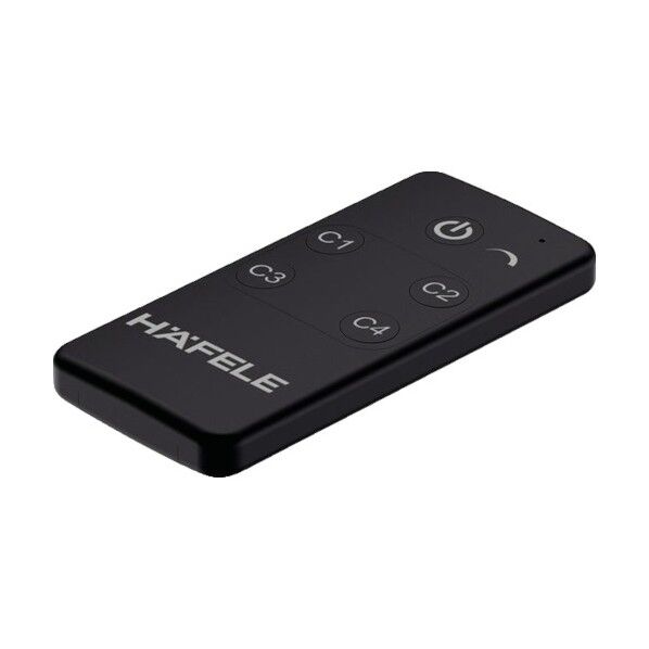 ハーフェレジャパン LOOX 電波式リモコン 4チャンネル 12/24V対応 黒 833.89.120 1点