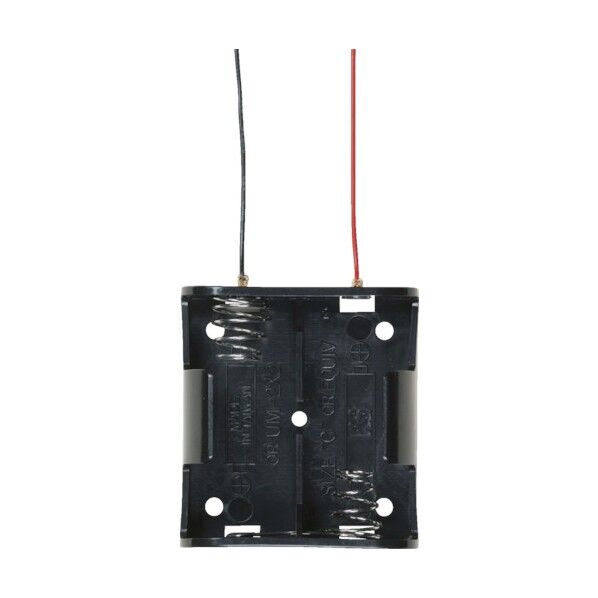 リード線付電池ホルダー 単2×2 SN2-2 1点