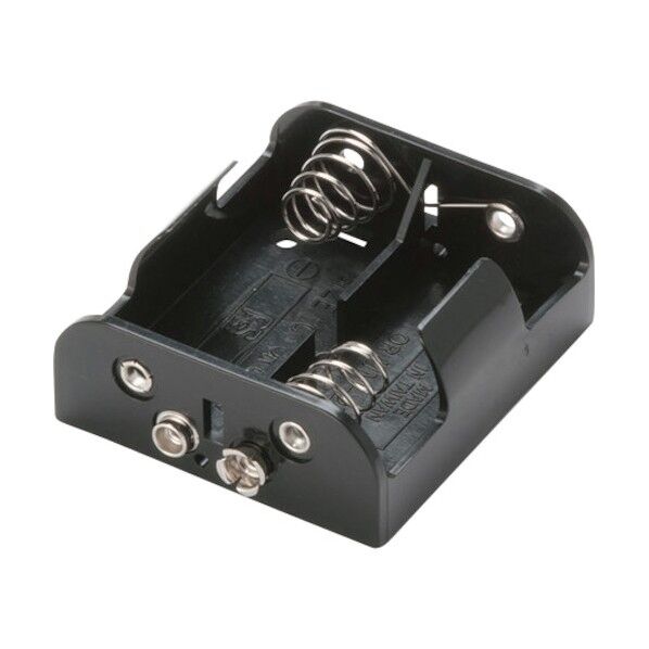 スナップ端子付電池ホルダー SN2-2S 1点