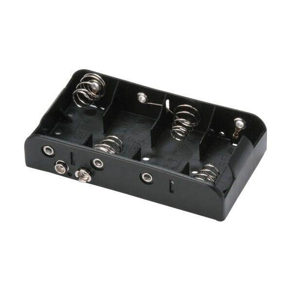 スナップ端子付電池ホルダー SN2-4S 1点