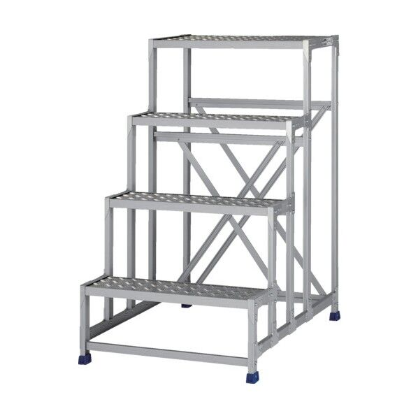 作業台(天板縞板タイプ)4段 CSBC4126S梱包2 CSBC4126S2 1点...