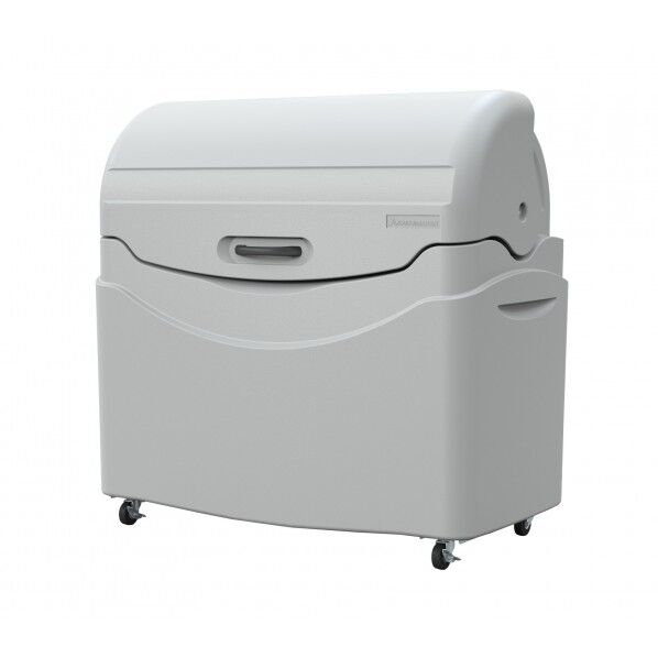 ジャンボペール PN1000C キャスター付 ライトグレー 寸法(mm):幅1370×奥行745×高さ1342 約1000L PN1000C 1台