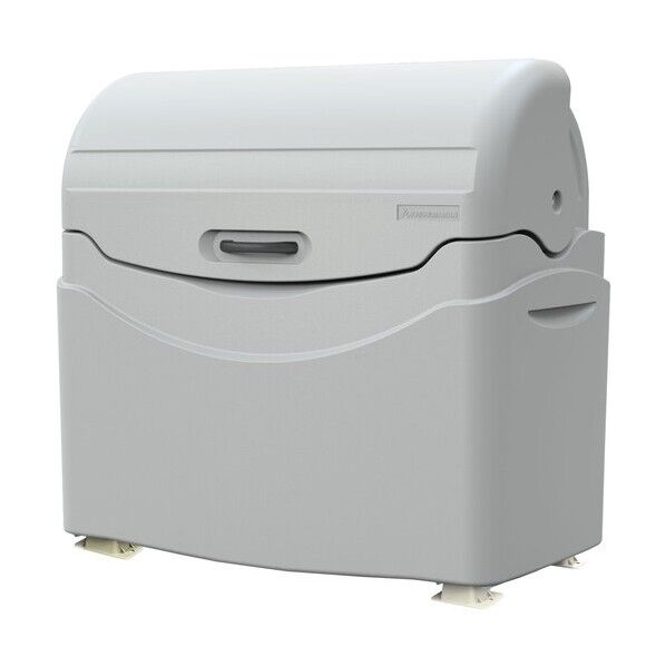 ジャンボペール PN1000K 固定足 ライトグレー 寸法(mm):幅1370×奥行745×高さ1327 約1000L PN1000K 1台