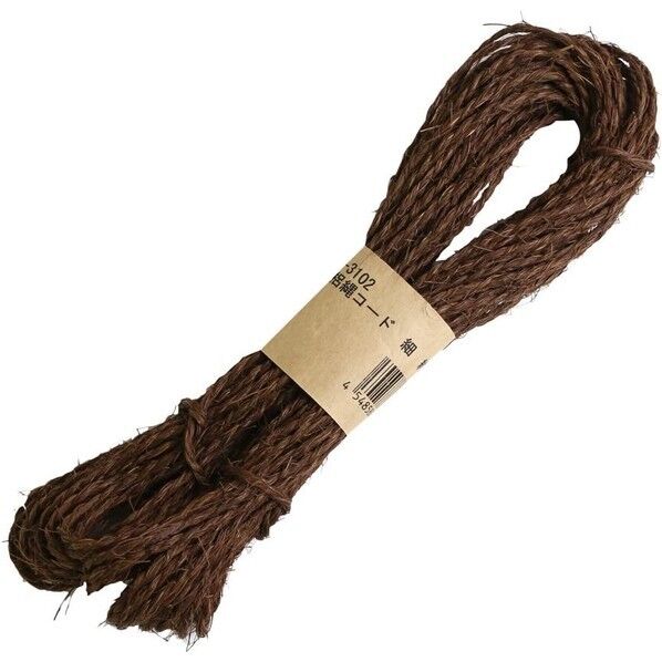 日本紐釦貿易 棕梠縄コード 細