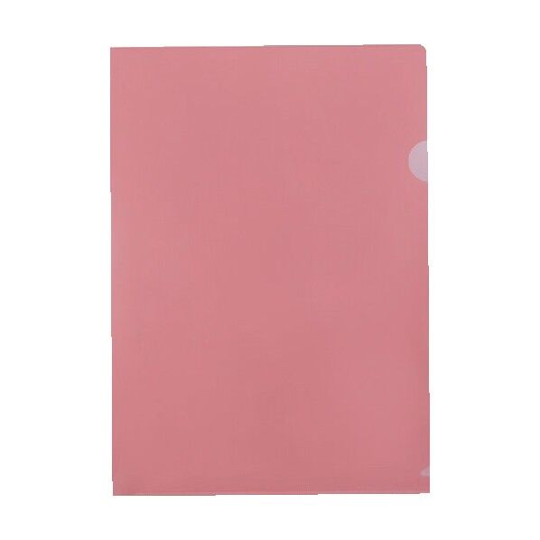 Hカラーホルダー A4赤 (89715) D610J-RD 10枚