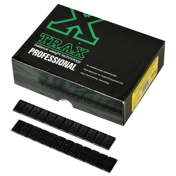 TRAX 鉄製･貼付け ブラックウエイト5g刻み･60g