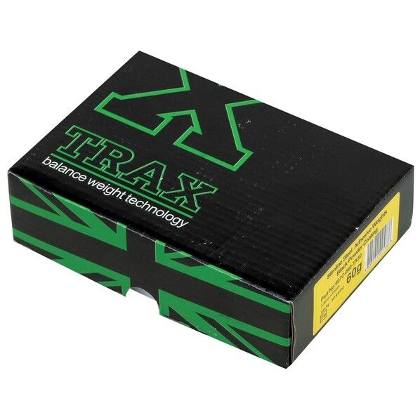 TRAX 鉄製･貼付け ブラックウエイト5g刻み･60g