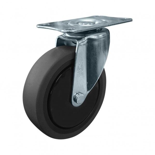 NEWHIKARI 自在静音キャスター W131×H122×D58 SH-CS100G 1個