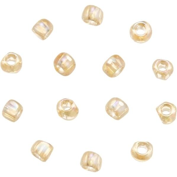 スリーカットビーズ 糸通しビーズ 外径約2.2mm 1m入り Col.CR162