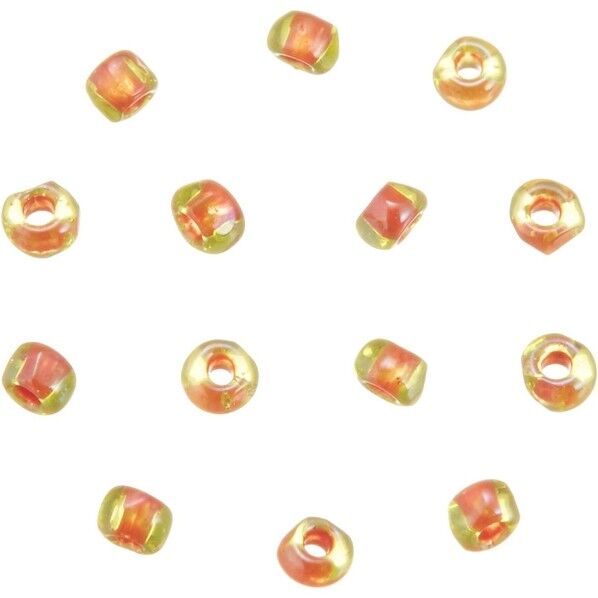 スリーカットビーズ 糸通しビーズ 外径約2.2mm 1m入り Col.CR303