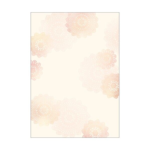 デザインペーパーフラール レース 4-3006 1冊