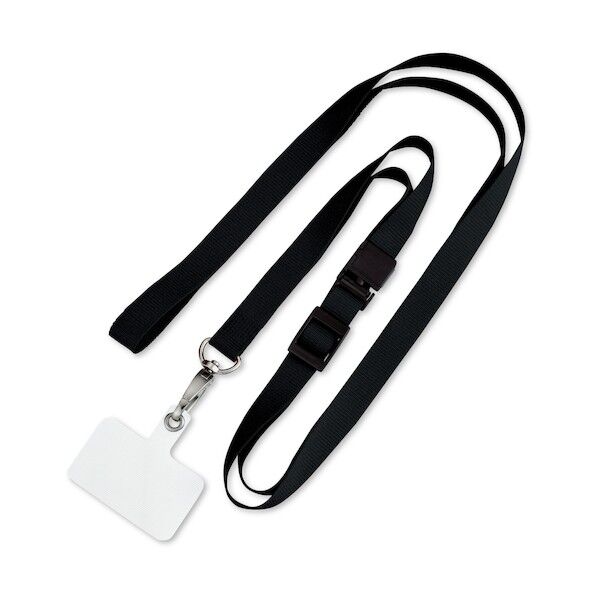 ロングストラップ 黒