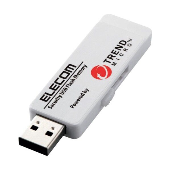 エレコム セキュリティ機能USBメモリ 16GB MF-PUVT316GA1 1個