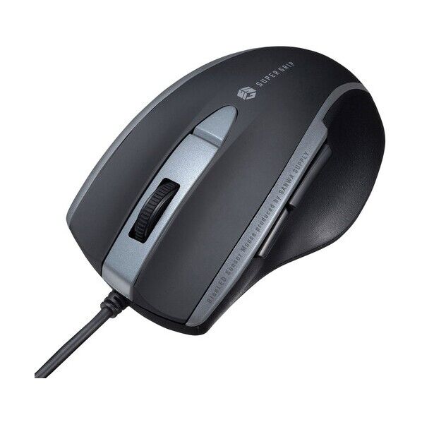 静音有線ブルーLEDマウス