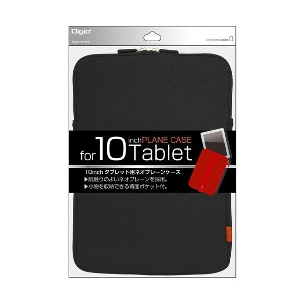 ◎10.6インチタブレツト汎用プレ-ンケ SZC-TCF10BK 1個