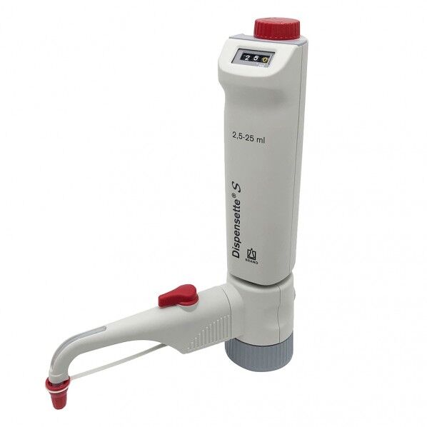 ボトルトップディスペンサー Dispensette(R) デジタル 2.5~25mL S 3-6064-04 1