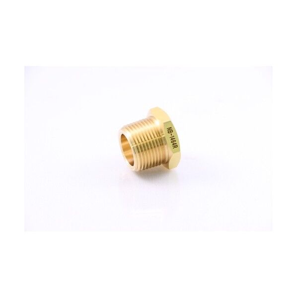 黄銅製 変換ブッシング NPT1/4(外)×Rc1/8(内) NB-1421R 1個...