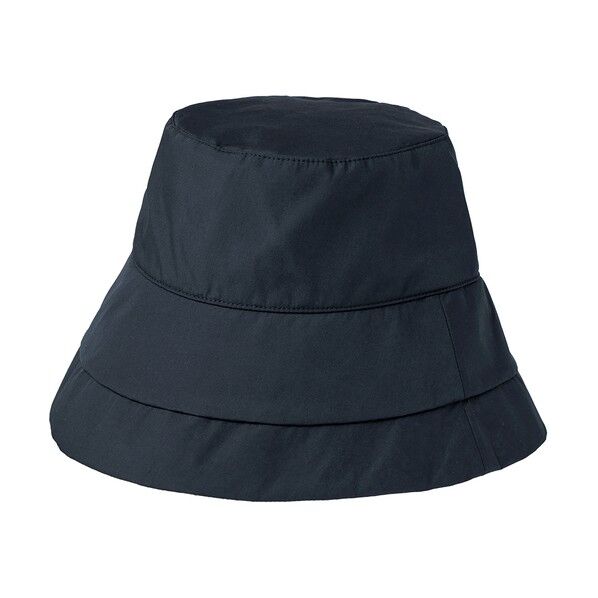 アイメディア 小顔魅せ目深にかぶれるUV帽子 ブラック ブラック 1010063...