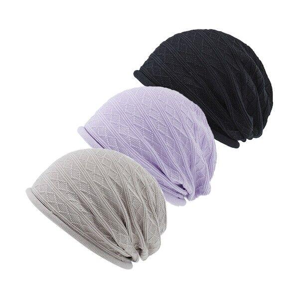 日本製 オーガニックコットン帽子 BK