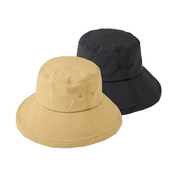 水をはじくサファリ風帽子 GRY