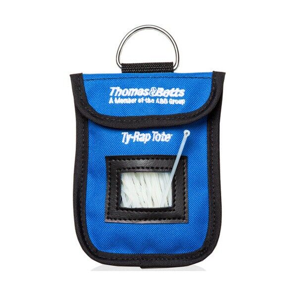 専用携帯ポーチ 102mmまでのケーブルタイを収納 TY523M× 100本入り