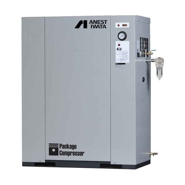 アネスト岩田 レシプロコンプレッサー(給油式) パッケージコンプレッサ D付 2.2KW 50Hz CLP22EF-14DM5